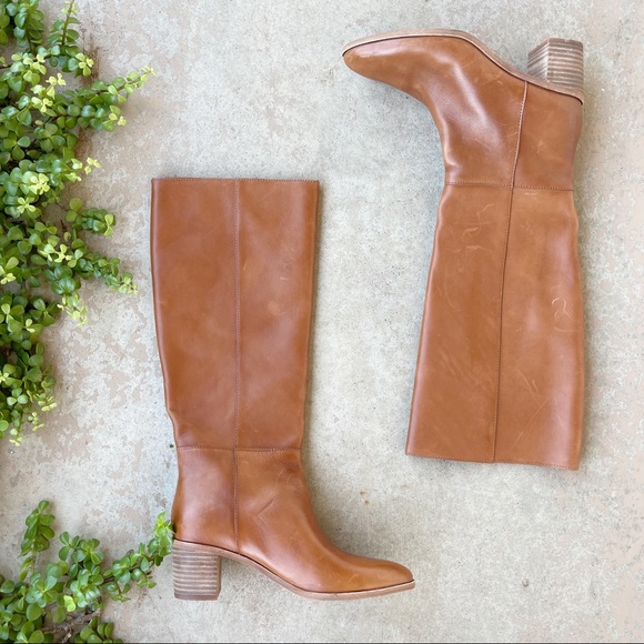 Madewell Shoes - Madewell The Carlotta Tall Boot in English Saddle, Size 6